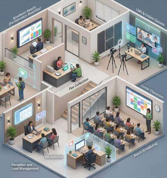 Institute and Coaching Management System Platform || Taksh IT Solutions