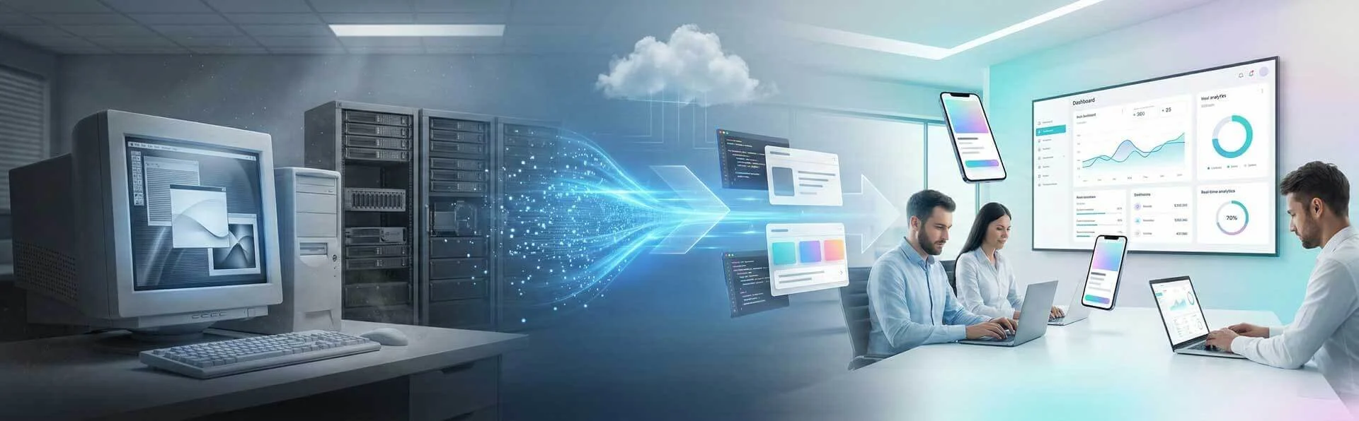 Mobile and Web Application modernization case study