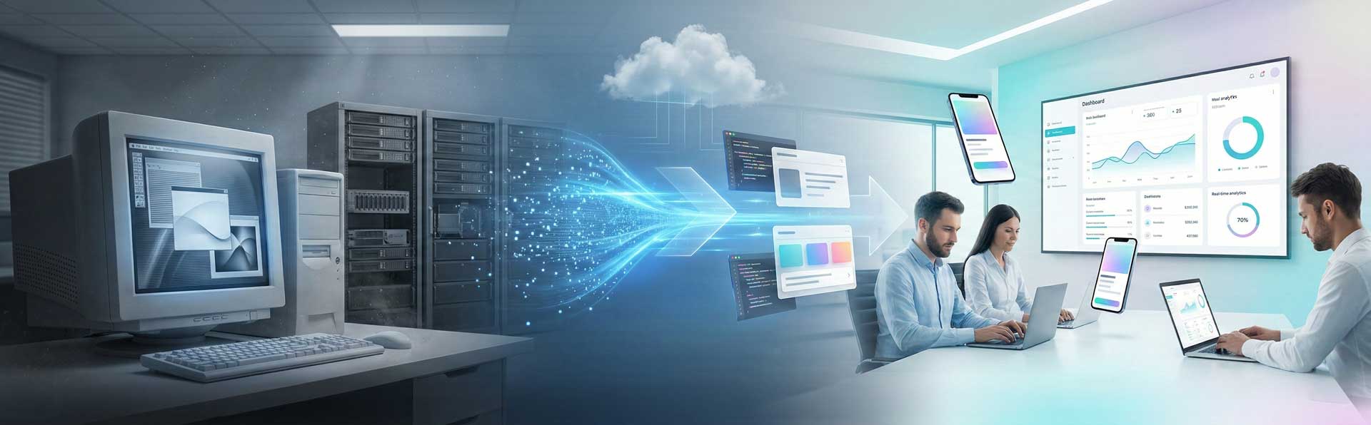 Mobile and Web Application modernization case study