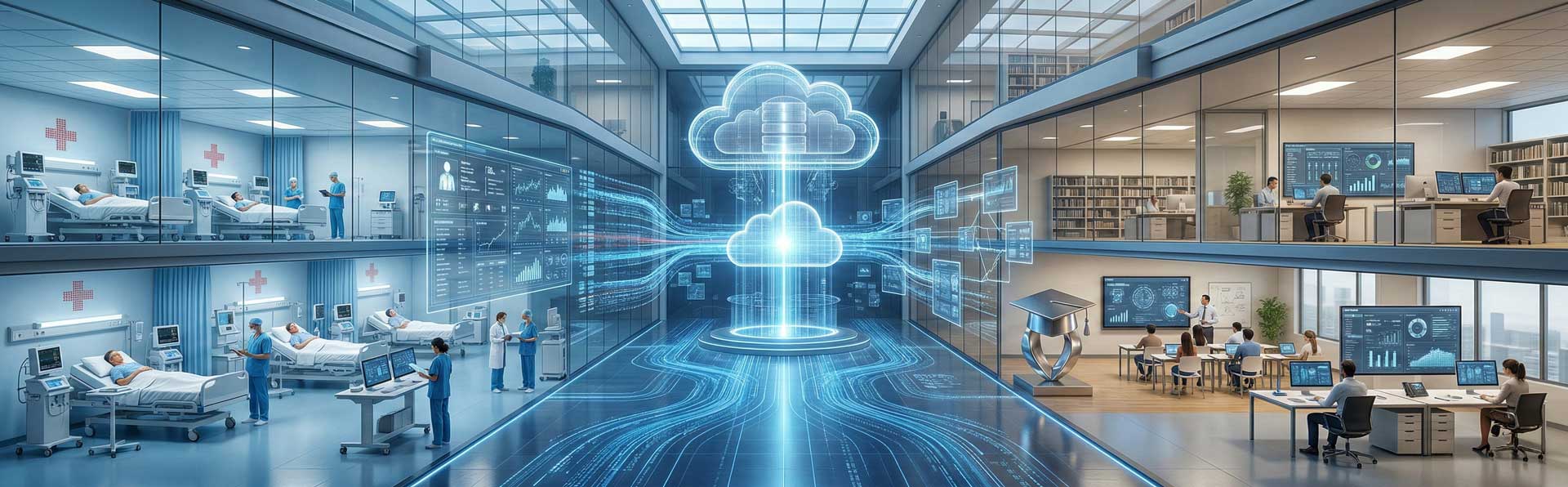 Healthcare and Education ERP digital transformation case study